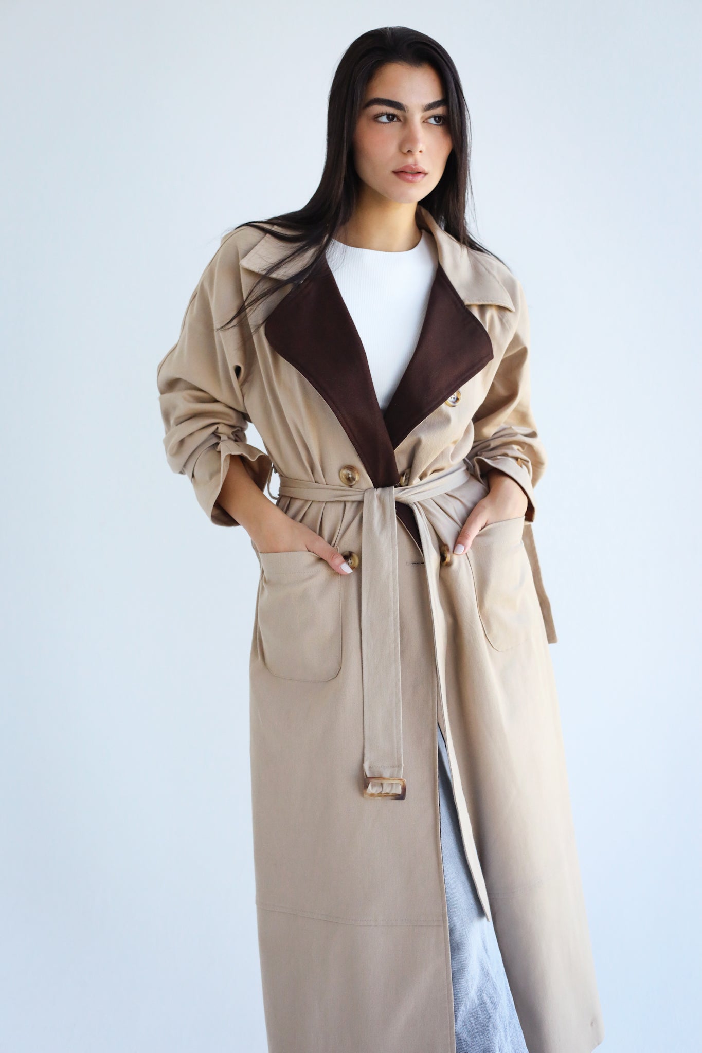 The Split Trench Coat