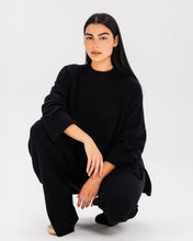Cozy Knit Set Black - Adults