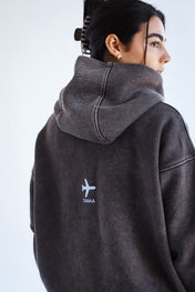 Airplane Mode Brown Hoodie - Adults