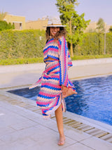 Zig blue Coverup/Set