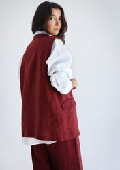 Settle In Edit Burgundy Set- Adult