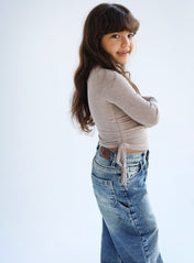 High Neck Cafe Tank Top- Kids