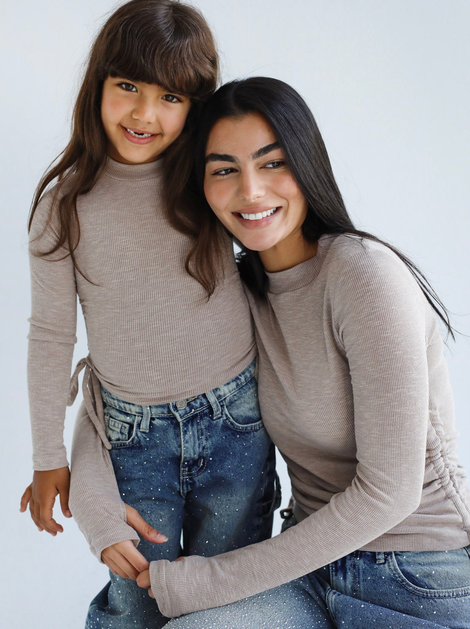 High Neck Cafe Tank Top- Kids