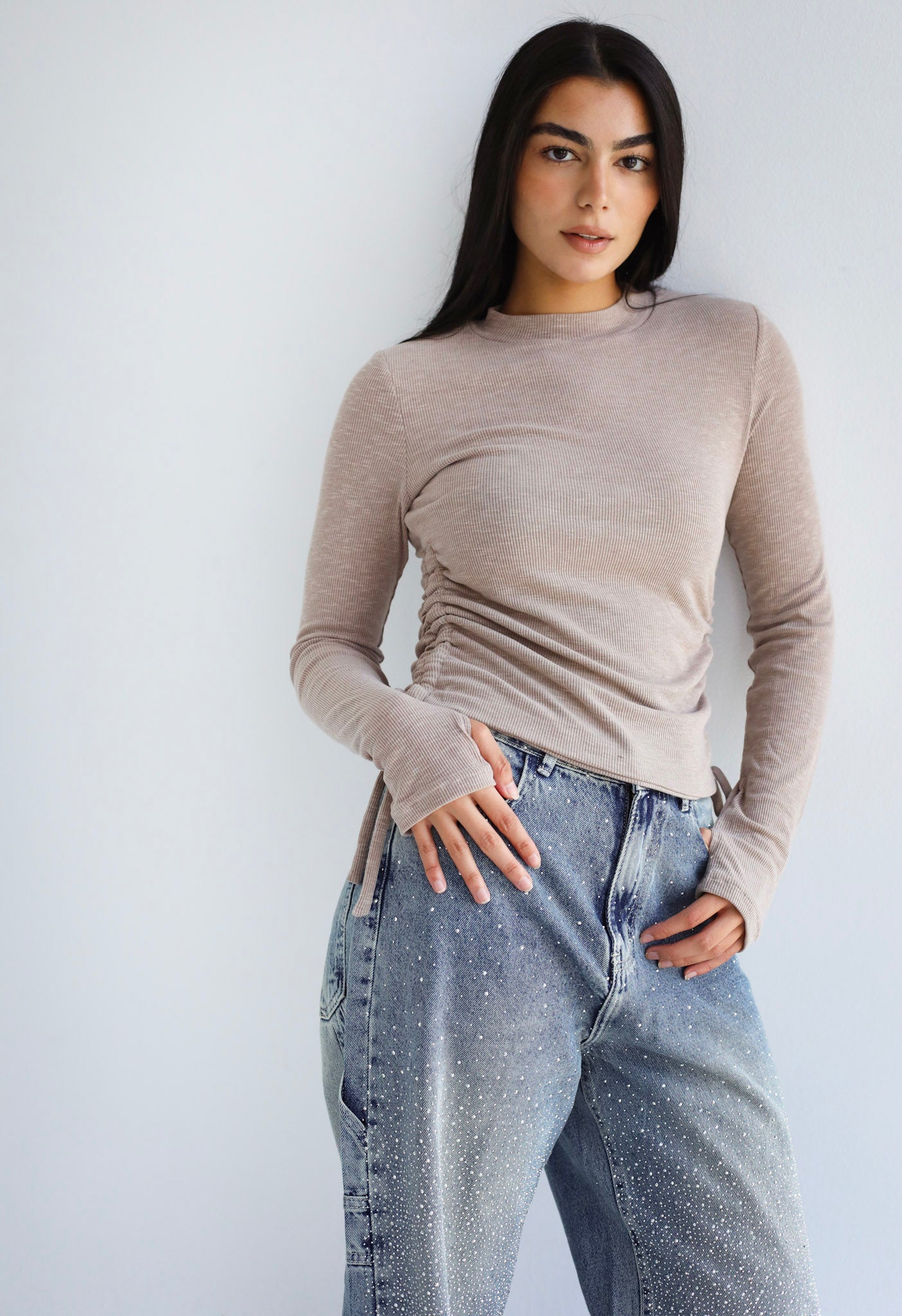 High Neck Cafe Tank Top- Adults