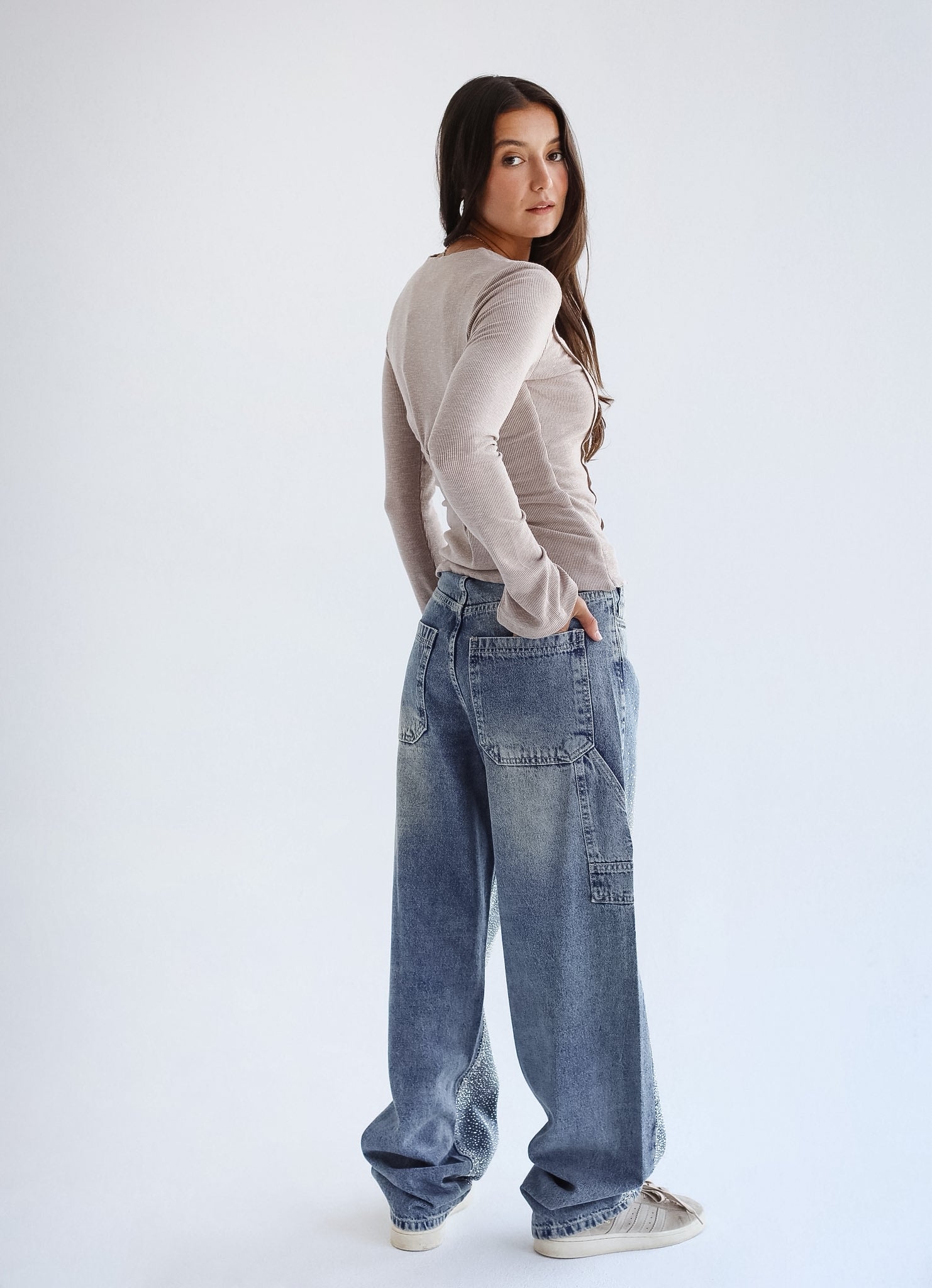 Bling Denim Pants - Adults