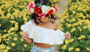 Ruffled top