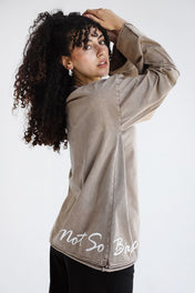 Not so Basic T-Shirt- Cafe