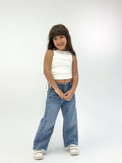 Adjustable Tank Top White - Kids