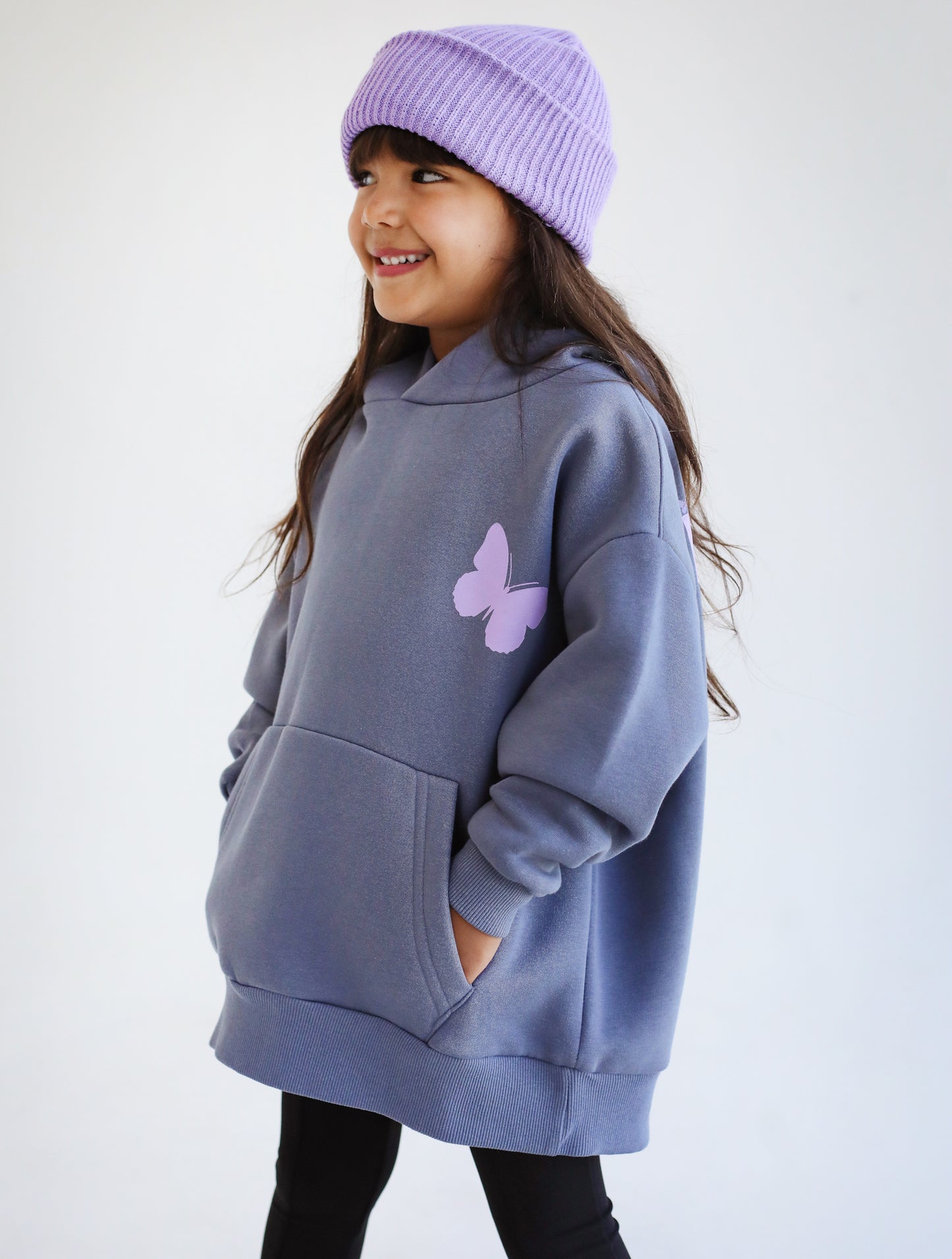 Happiness Butterfly Hoodie - Kids