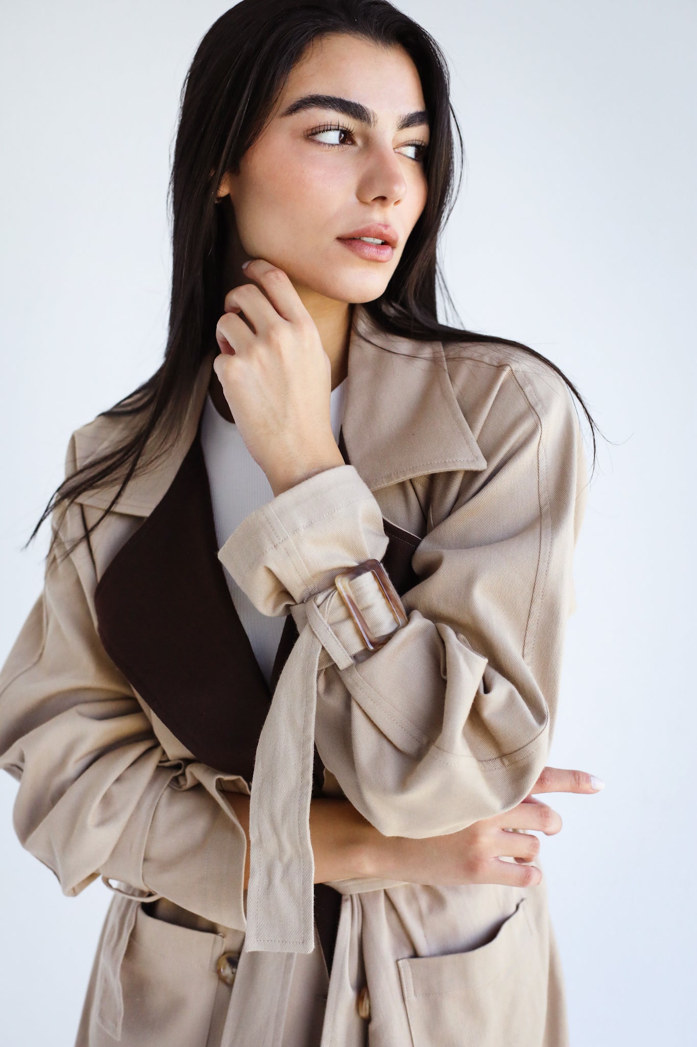 The Split Trench Coat