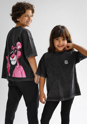The Vibing Panther T-shirt - Kids