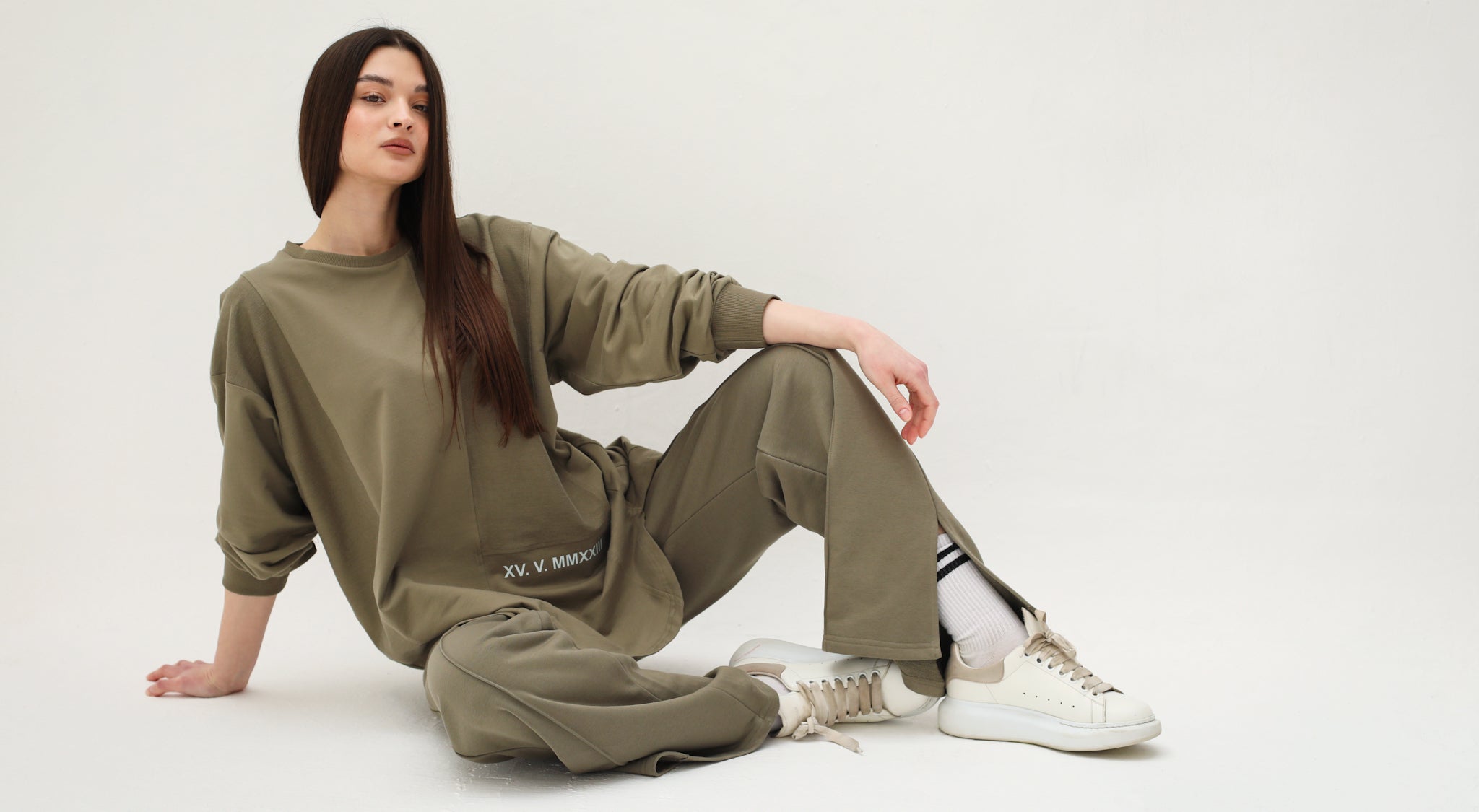 Flip-Side Olive Green Set - Adults