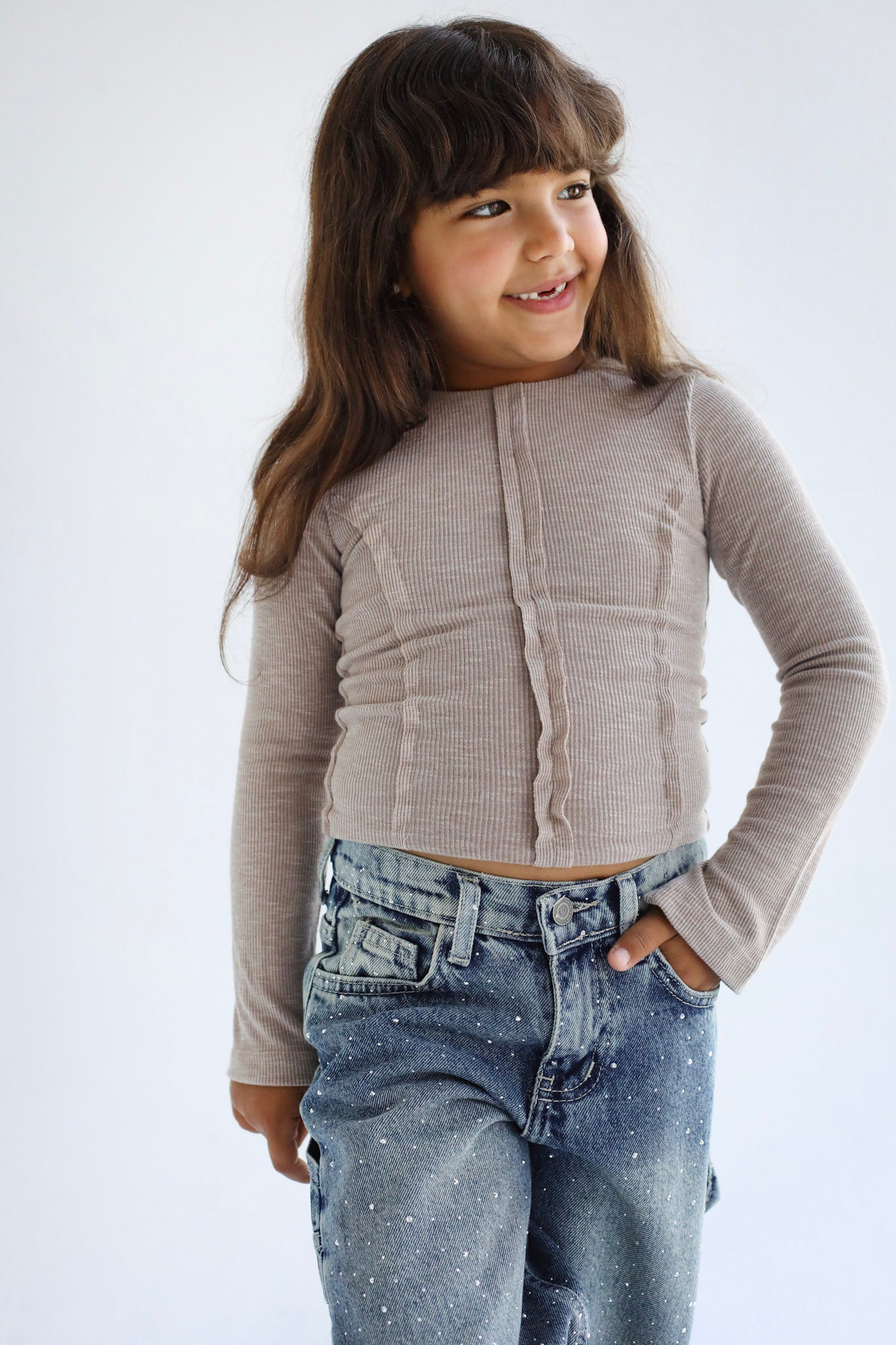 Stitched Cafe Tank top - Kids