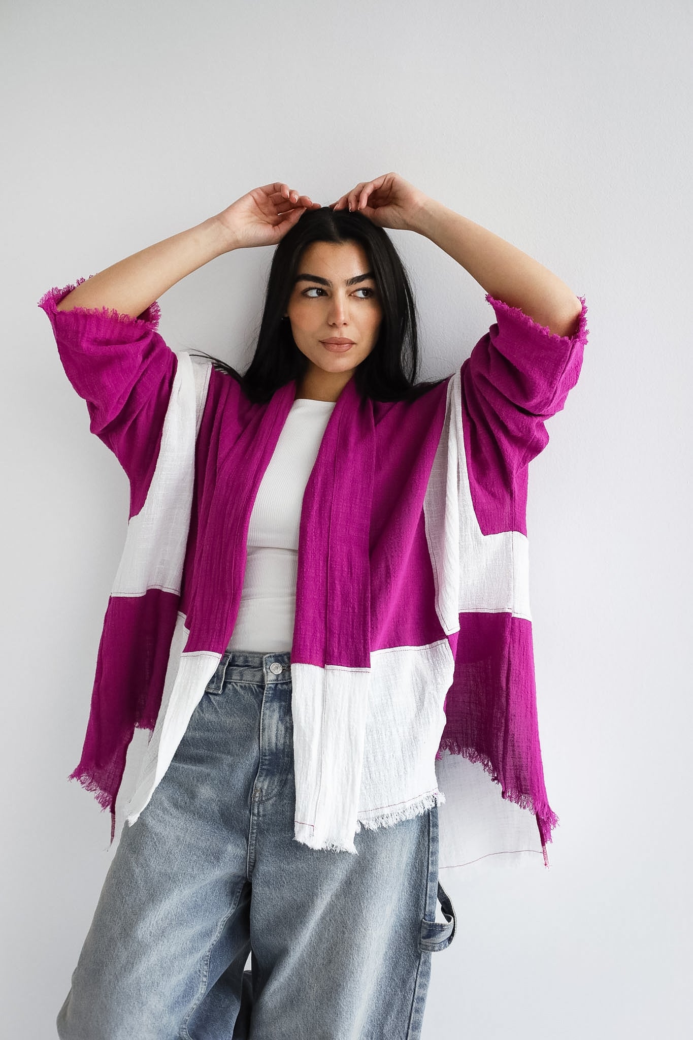 The Nexa Kimono Magenta - Adults