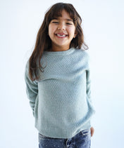 Mint Knit Sweater - Kids