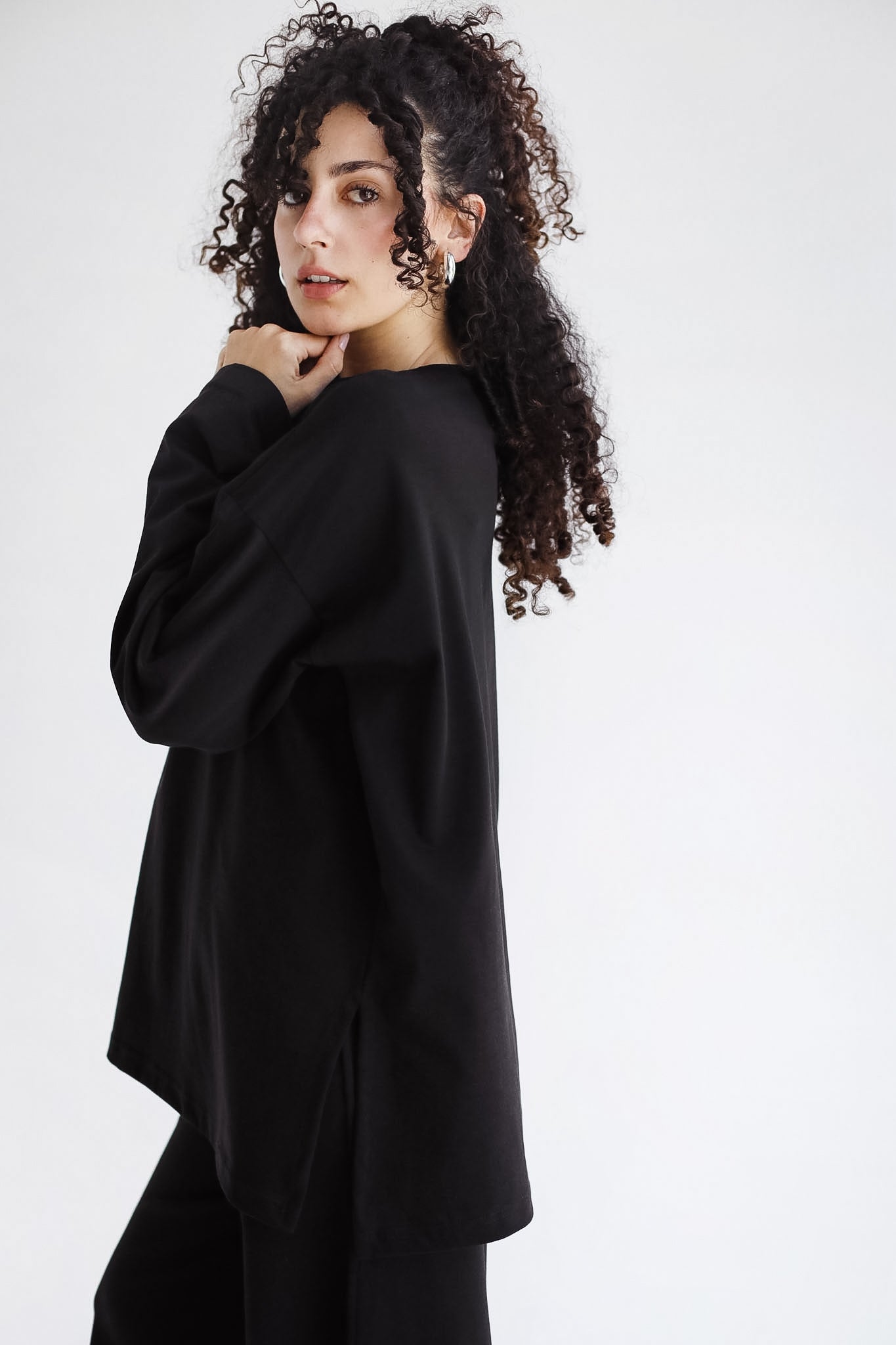 Basic lovers Tshirt Black-Adults