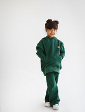 Timeless Hooded Set Green - Kids