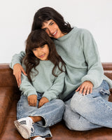 Mint Knit Sweater - Adults