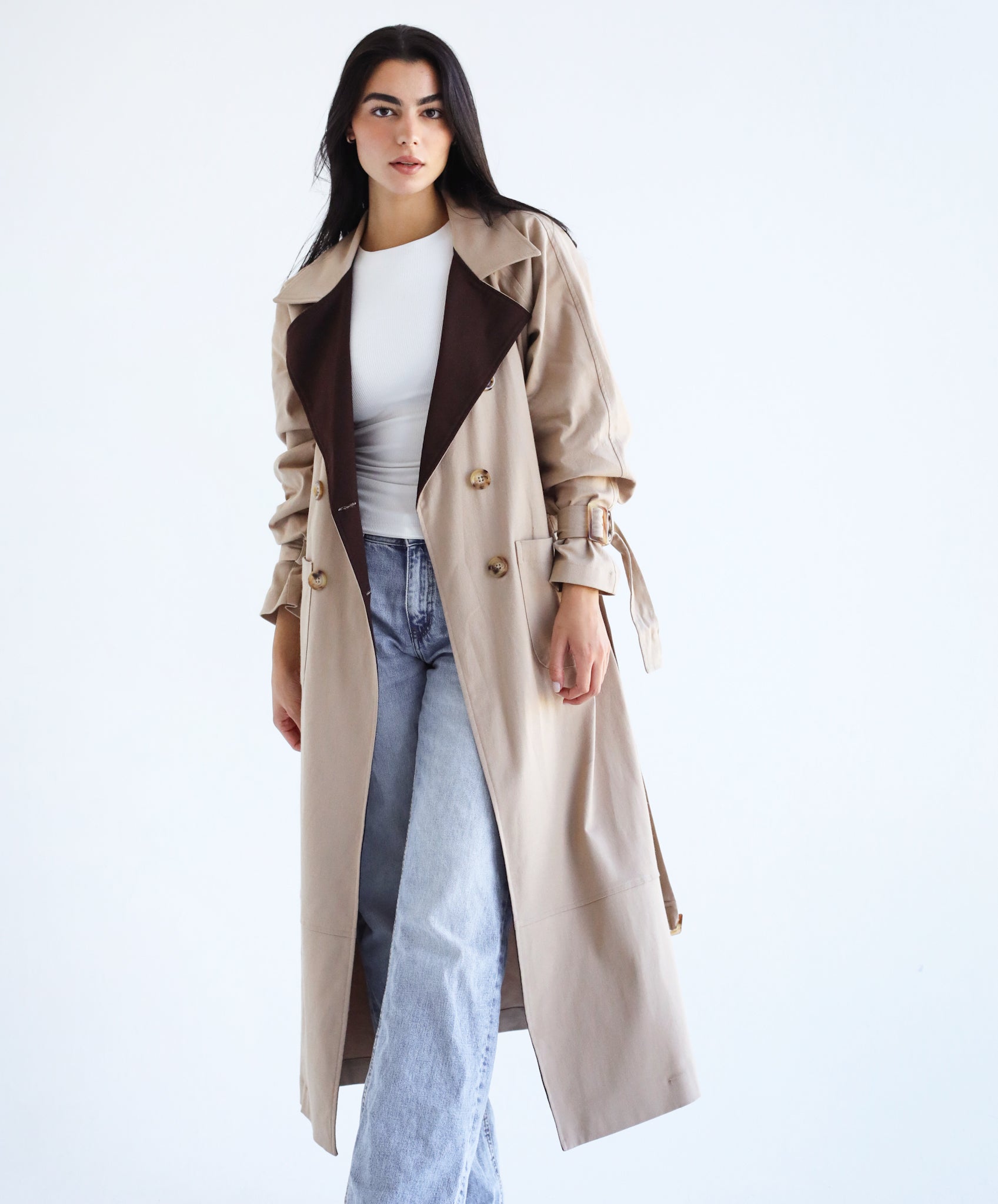 The Split Trench Coat