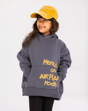 Airplane Mode Grey Hoodie - Kids