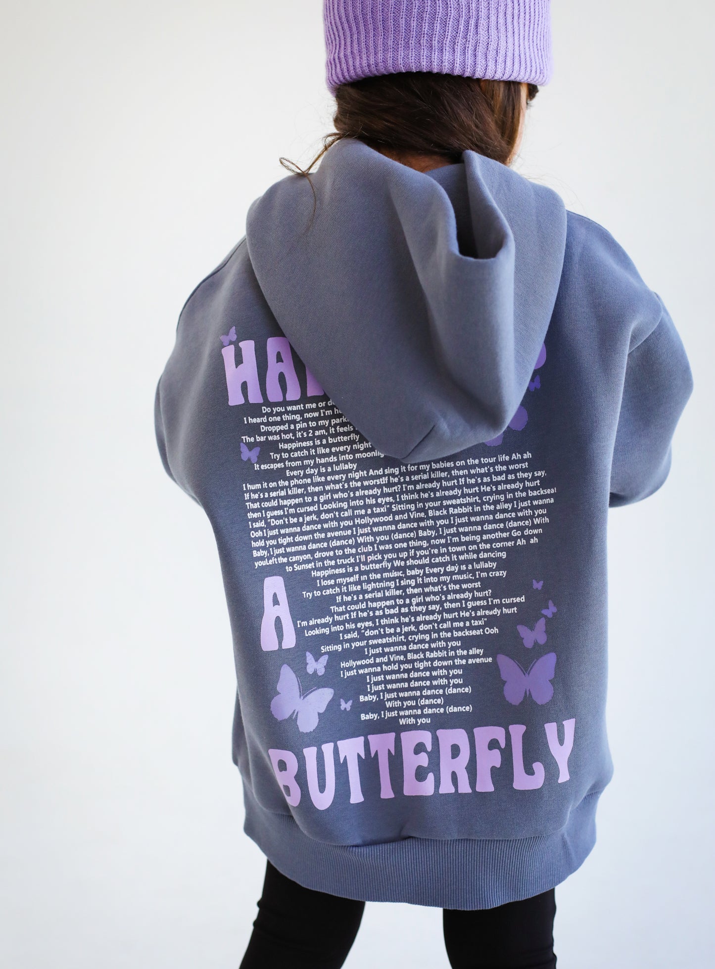 Happiness Butterfly Hoodie - Kids