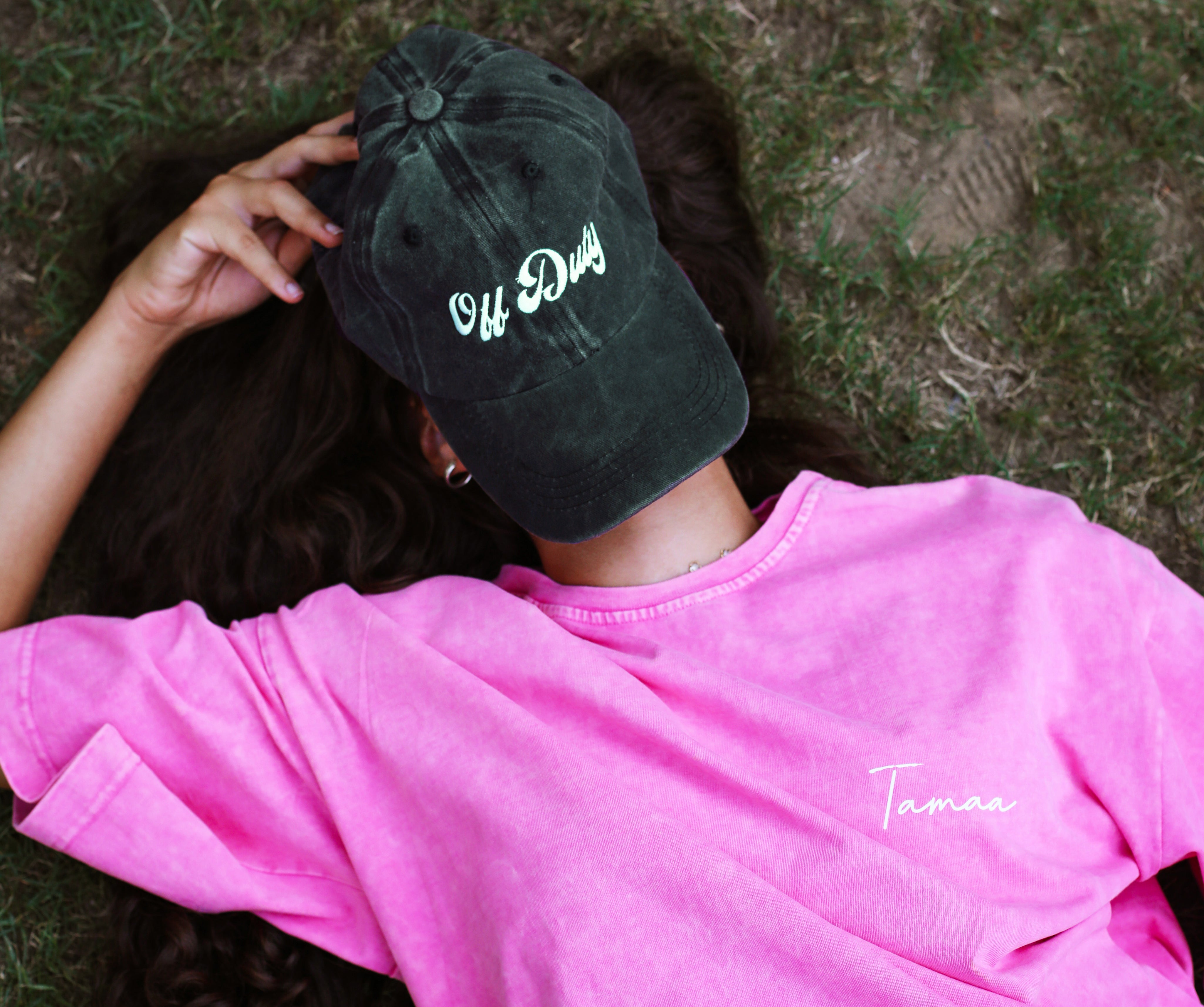 Unisex Off Duty Cap- Dark Green