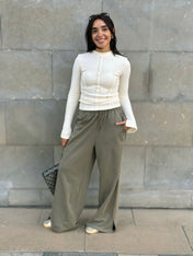 Sweat Pants Olive - Adults