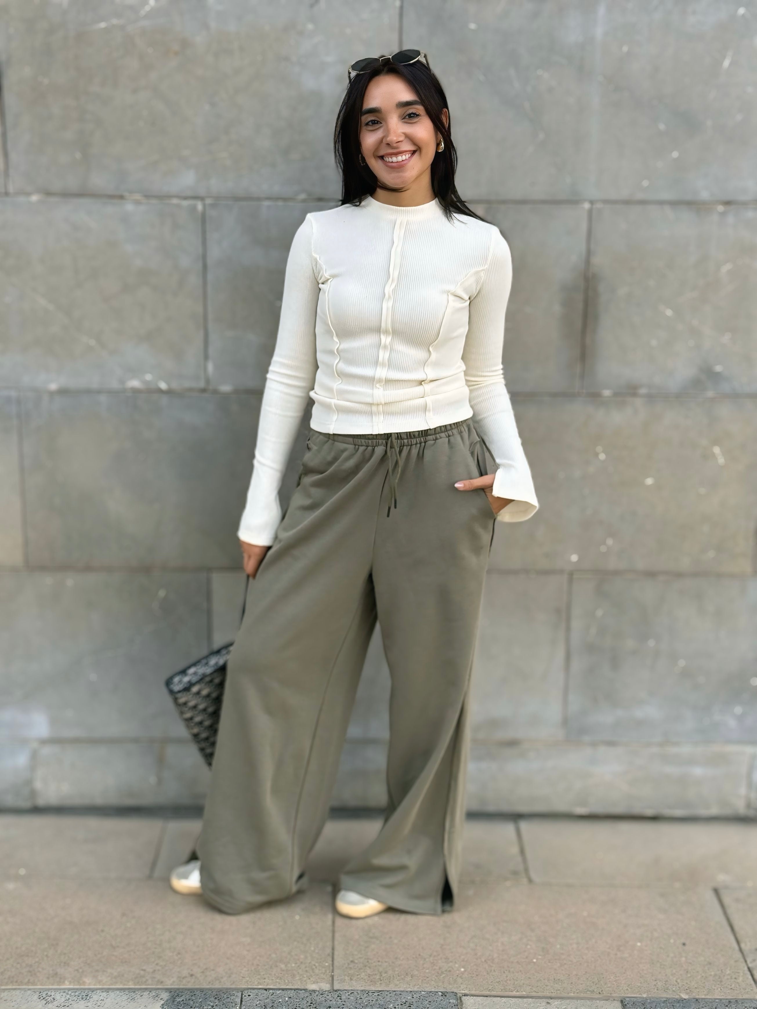 Sweat Pants Olive - Adults