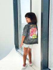 Good Luck Washed Tshirt - Kids