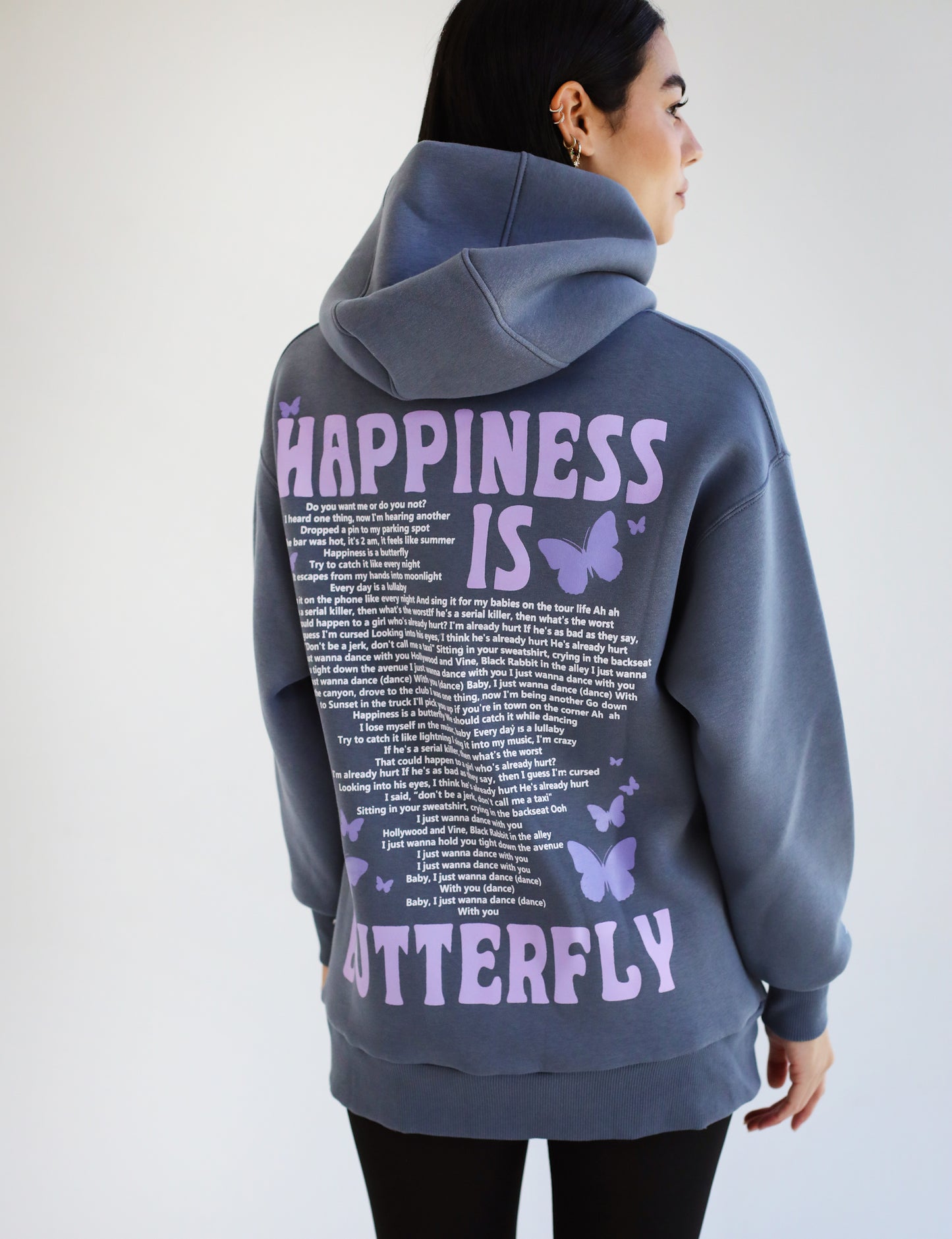 Happiness Butterfly Hoodie - Adults