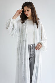 Skye Gilded White Kimono - Adults