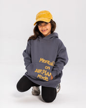 Airplane Mode Grey Hoodie - Kids