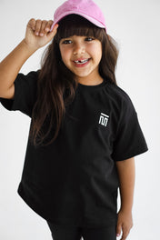 Basic lovers Black Tshirt- kids