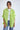 The Essential Linen Apple Green Shirt- Adults
