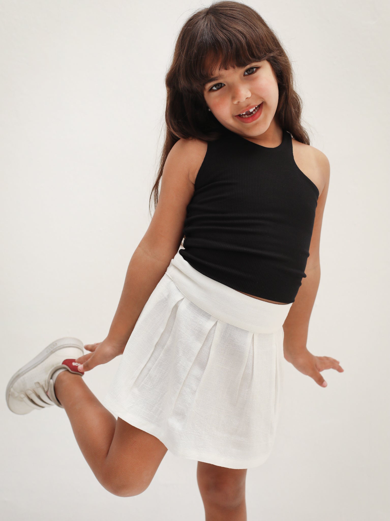 Quick Spin Skirt - White