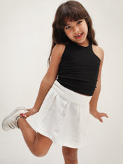 Quick Spin Skirt - White