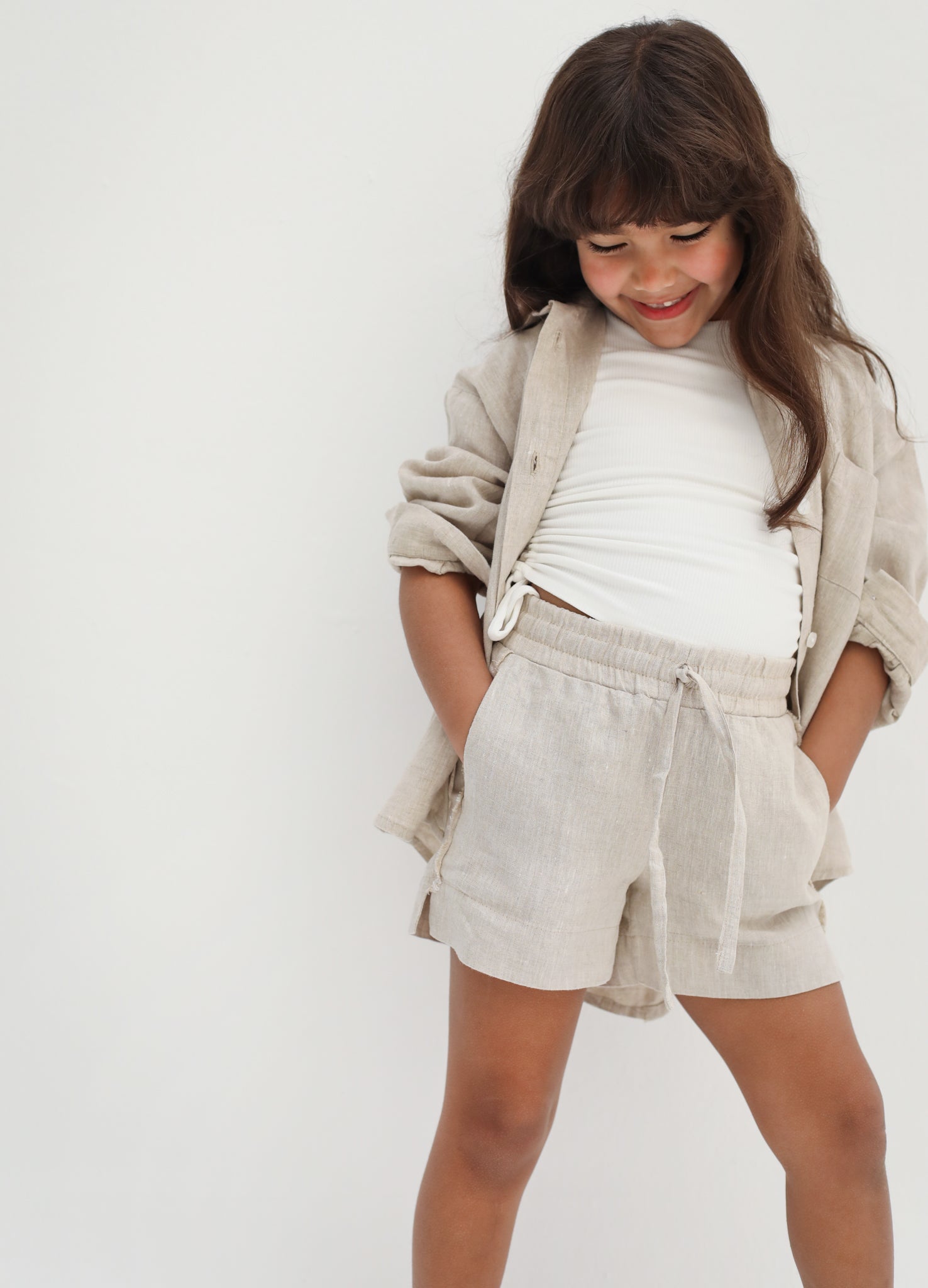 Tamaa Edit Beige Set - Kids
