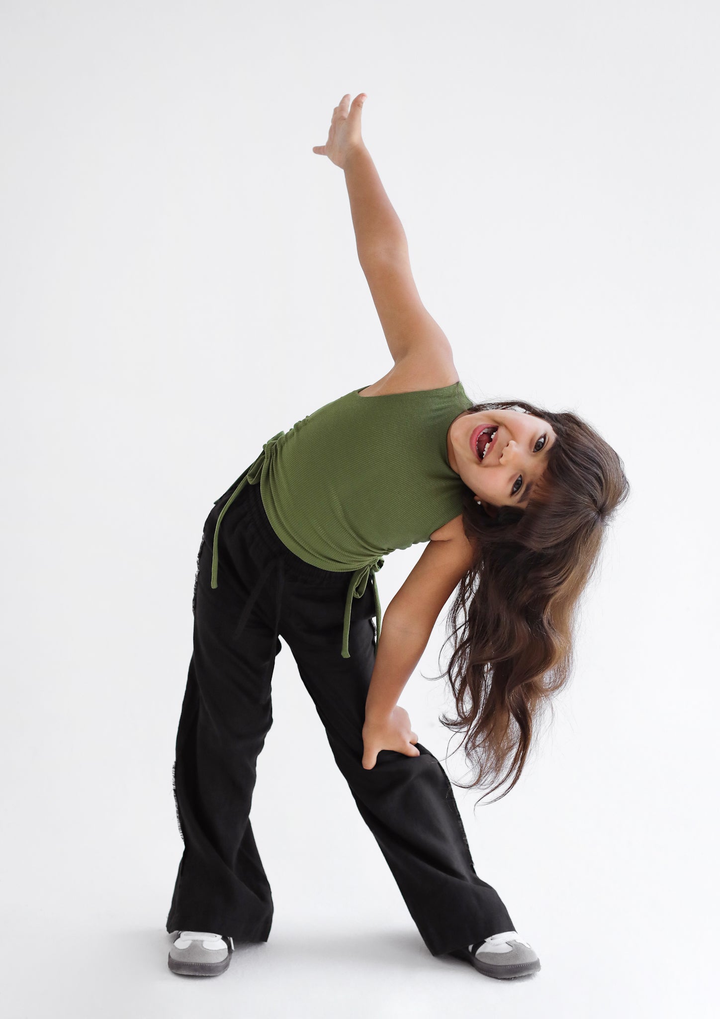 Adjustable Tank Top Olive - kids