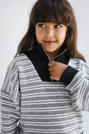 The Strip Edit Sweater - Kids