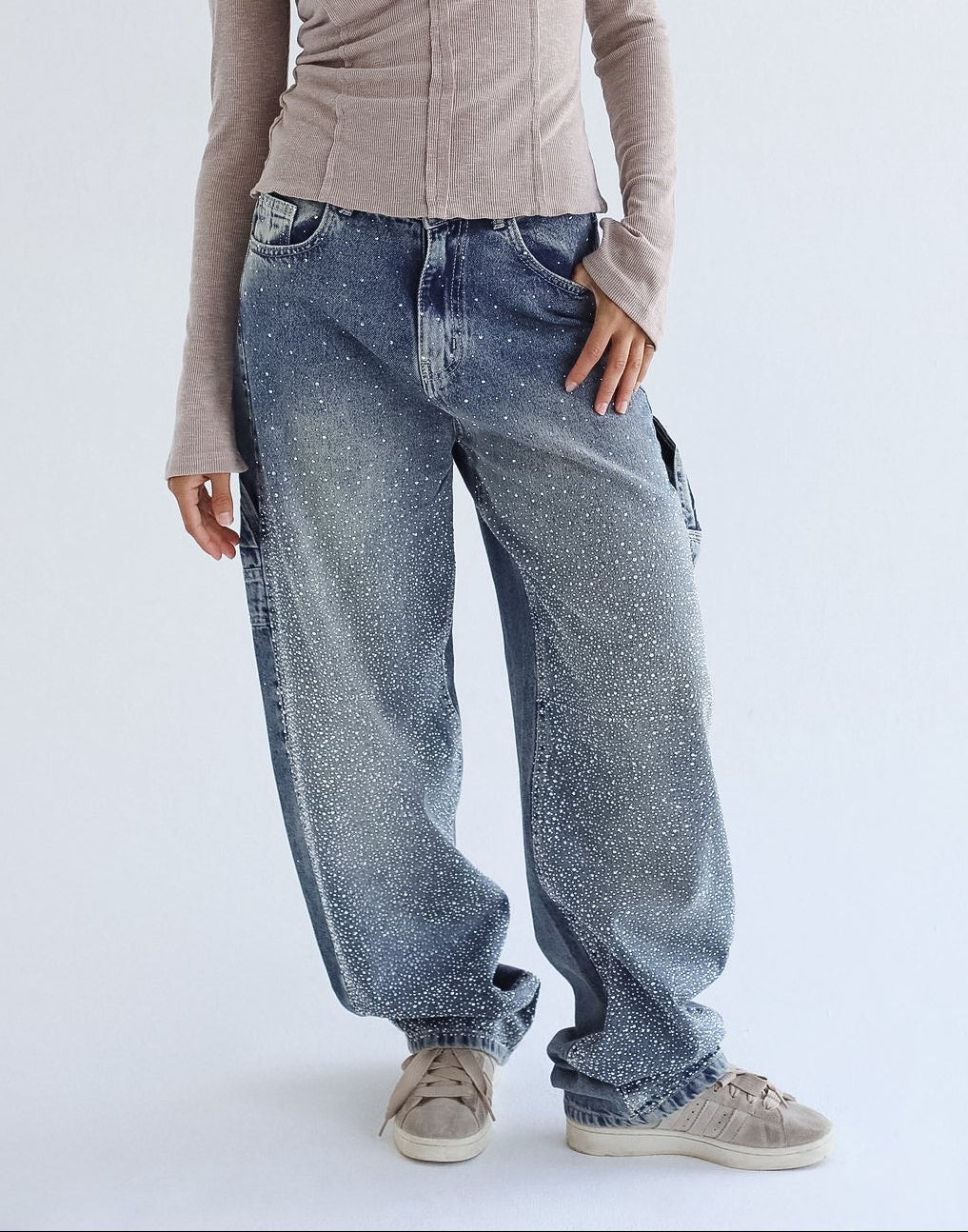 Bling Denim Pants - Adults