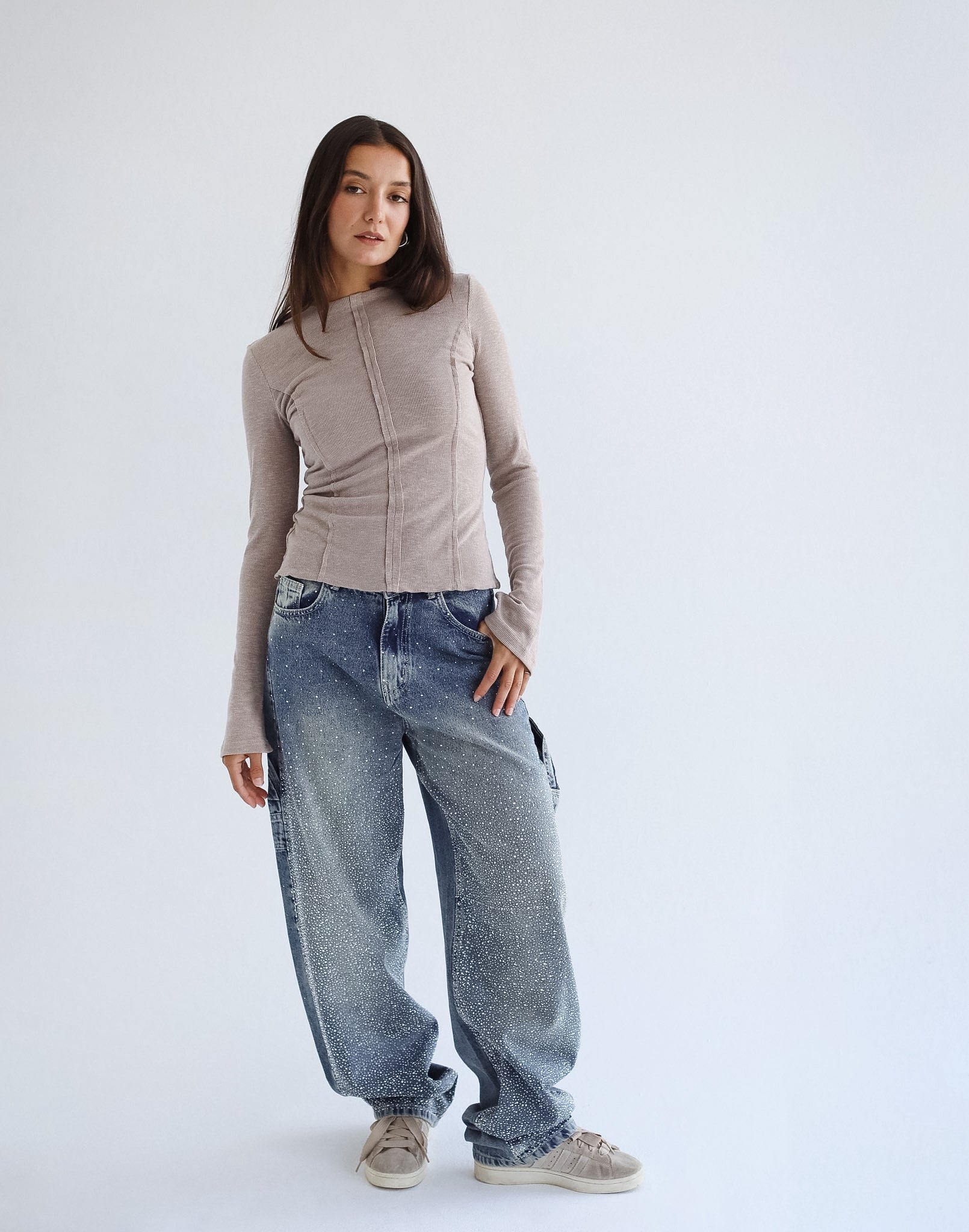 Bling Denim Pants - Adults