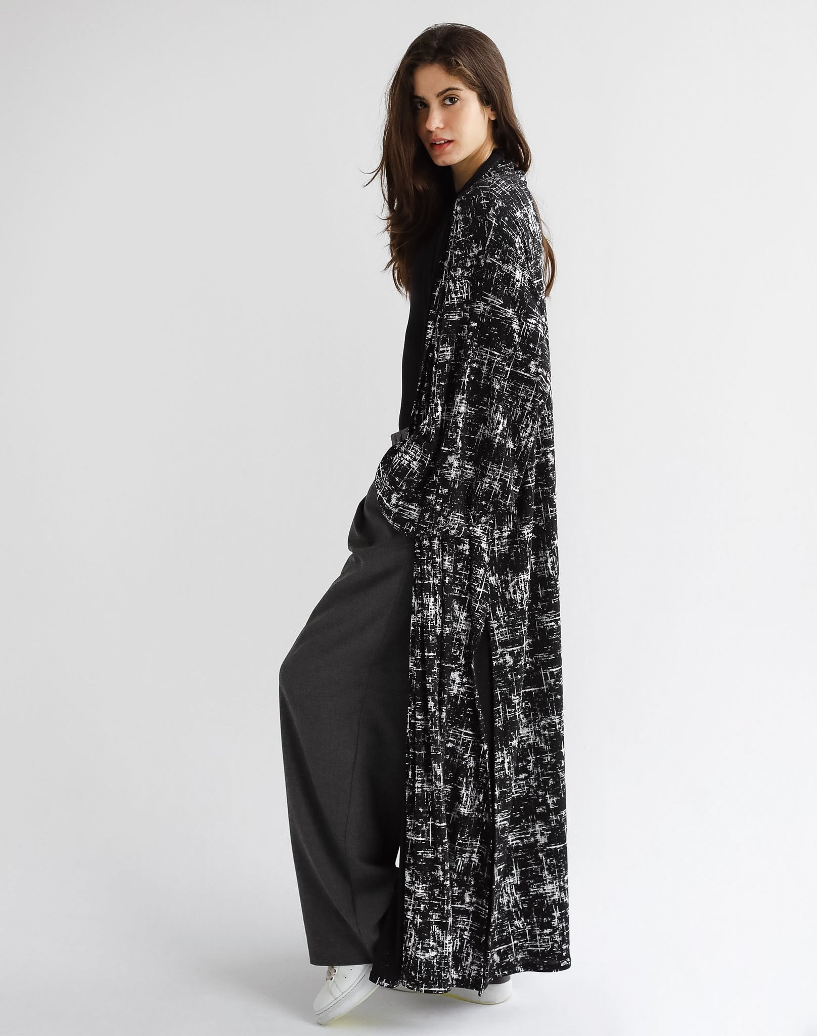 Skye Gilded Black Kimono - Adults