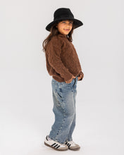 Cable Sweater Brown - Kids