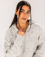 Cable Sweater Cloud Grey - Adults