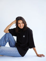 Basic lovers Tshirt Black-Adults