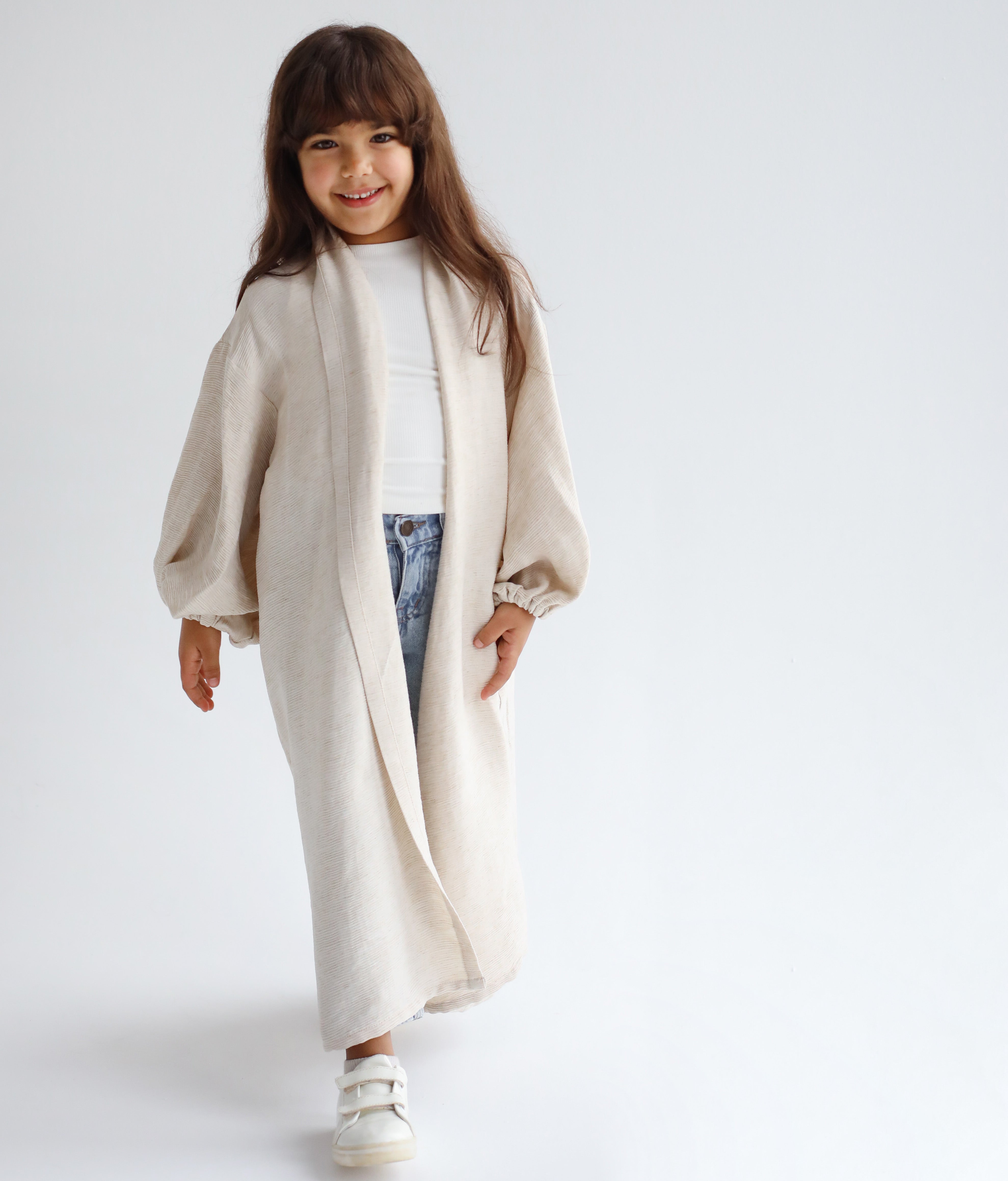 Skye Ivory Kimono - Kids