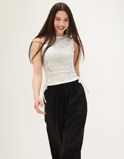 TAMAA Edit Linen Black Pants - Adults
