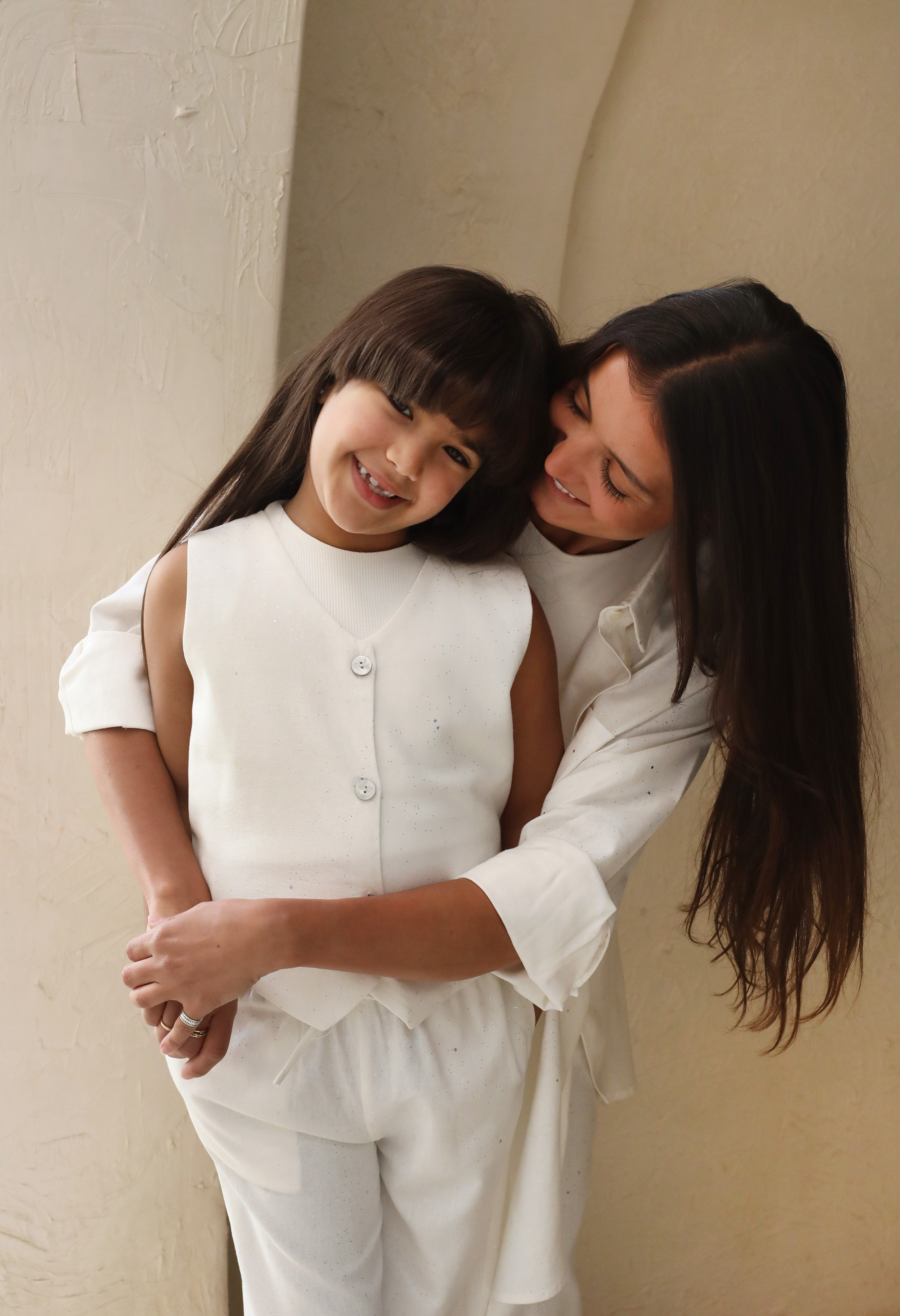 The Bling Linen Set White - Kids