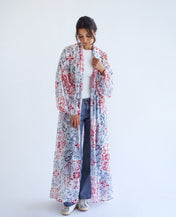 Seaside Kimono- Brick Teal