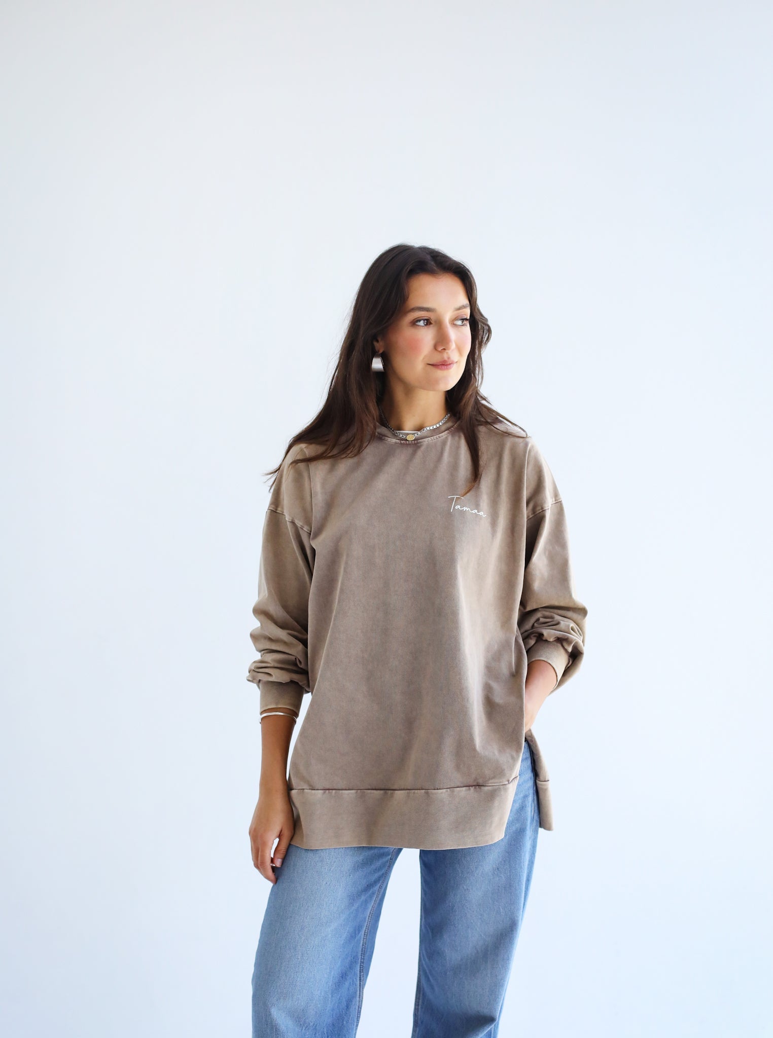 Basic Washed Cafe T-Shirt - Adults